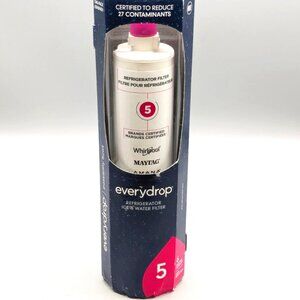 PACK OF 4 Whirlpool EveryDrop Refrigerator Replacement Filter 5 NEW AND SEALED